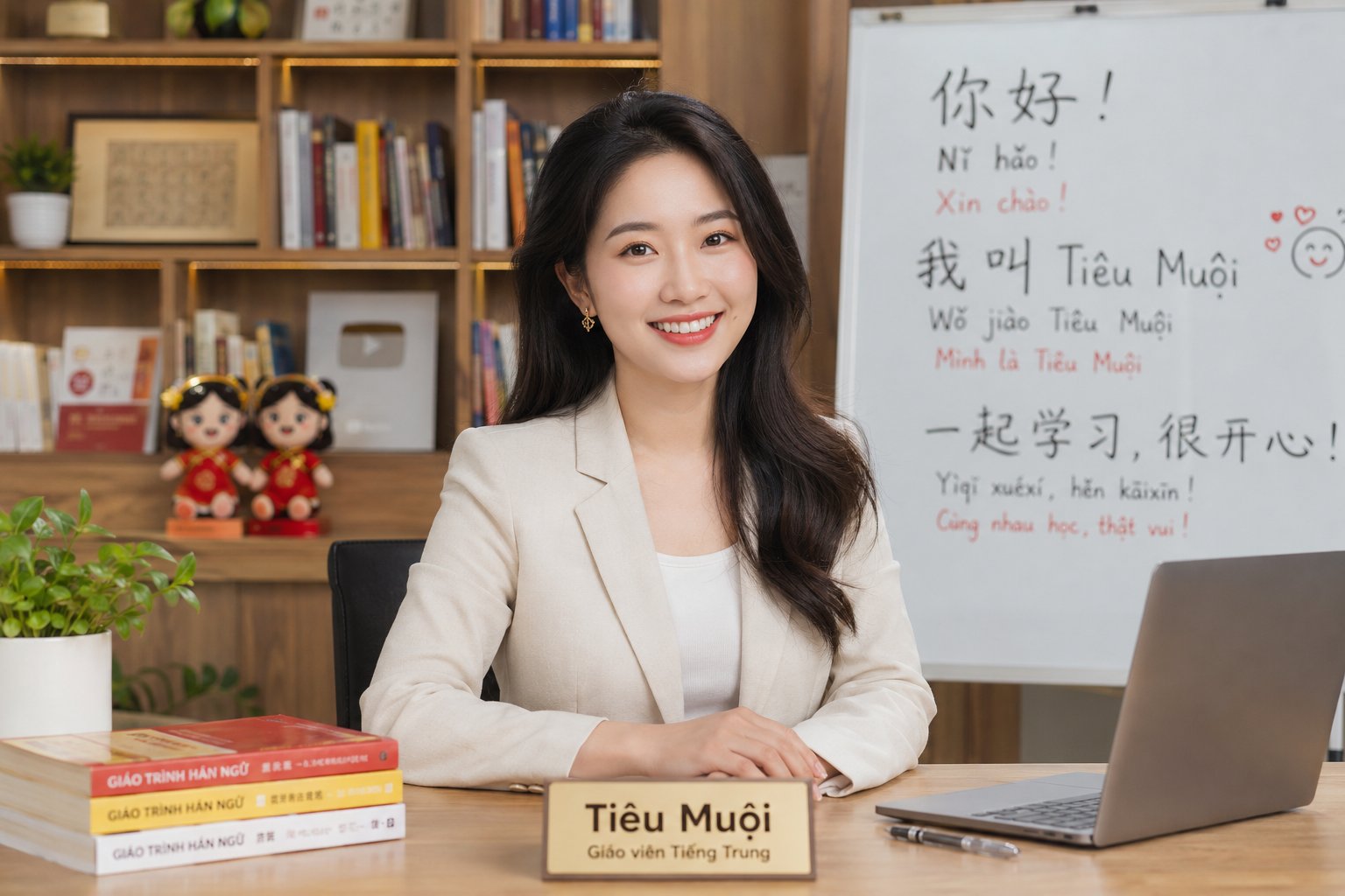 Cô Tiêu Muội - Mentor Tiếng Trung Tỉ Muội